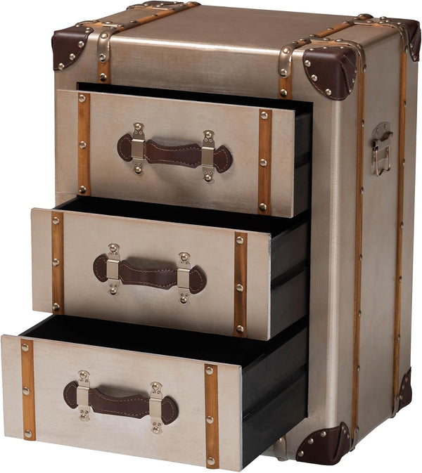 3 Drawer Storage Trunk