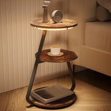 Vertex Modern 3-Tier Side Table