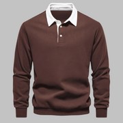 Andrew Collins Polo Collar Sweater