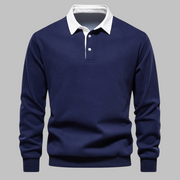 Andrew Collins Polo Collar Sweater