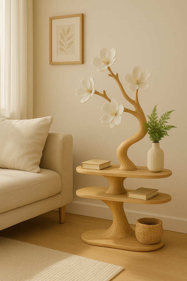 Rustic Farmhouse Floating Bedside Table