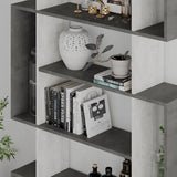 Zipcode Design Mito 5-Tier Wall-Mounted Bookcase