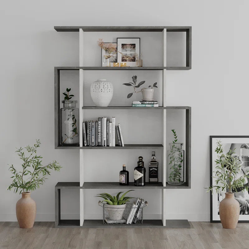 Zipcode Design Mito 5-Tier Wall-Mounted Bookcase