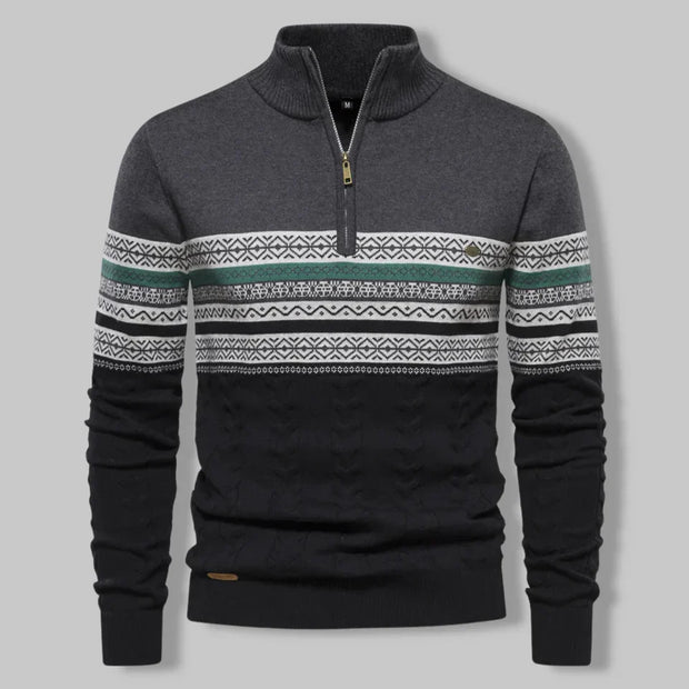 Oslo Quarter Zip Sweater