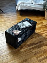 Vintage Tile Top Coffee Side Table