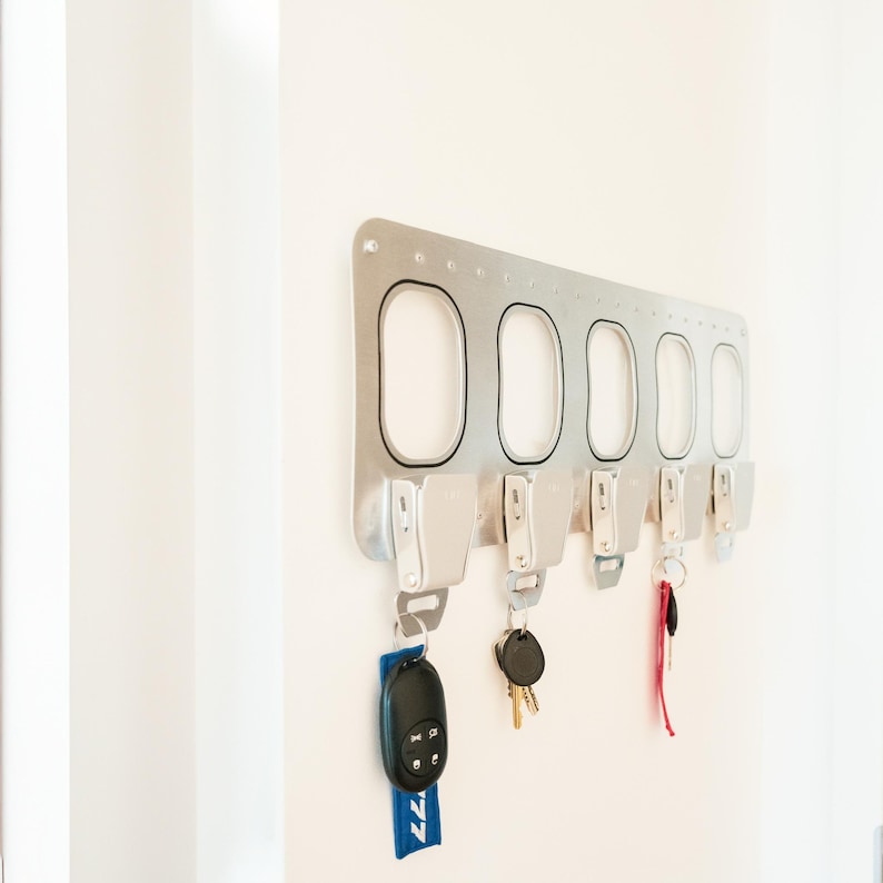 Take Off with Style: Aviation Seatbelt Key Rack